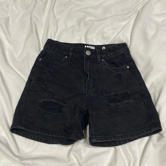 Mom Denim Shorts - Picture 1 of 3